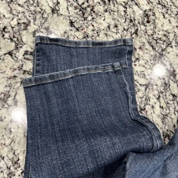 Lee Slender Secret Women's‎ Size 10 M Dark Blue Jeans Lower On The Waist - Picture 3 of 8